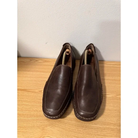 Mephisto Edlef Mens Sz‎ 11 Brown Leather Cool-Air Slip-On Moccasin Loafers EUC Mephisto Edlef Cool Air Leather Loafers Brown | Mercari main image 4